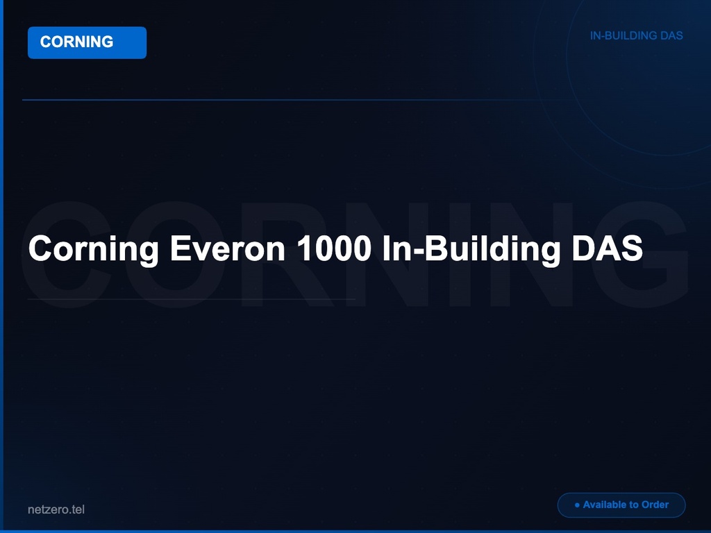 [NZT-VCN-45106] Corning Everon 1000 In-Building DAS